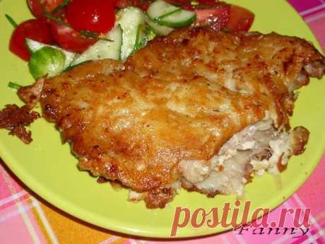 Мясо в картофельной корочке