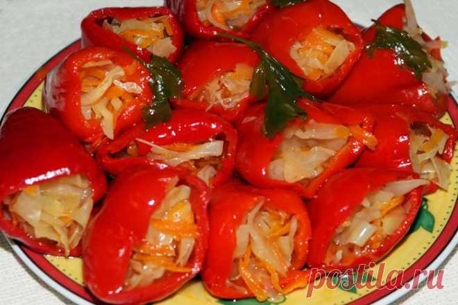 Заготовка из перца, моркови и лука / Простые рецепты