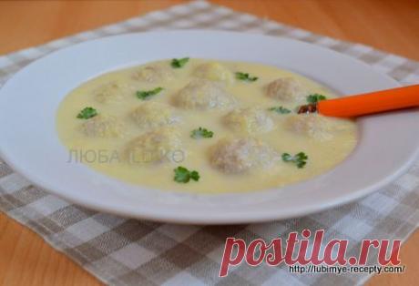 Кукурузный суп c фрикадельками | 4vkusa.ru