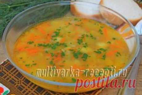 Овощной суп с овсянкой в мультиварке