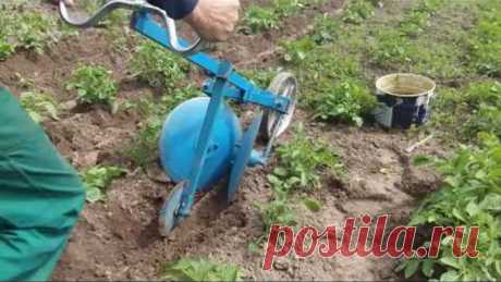 Окучник для картофеля своими руками, или как не надорвать спину