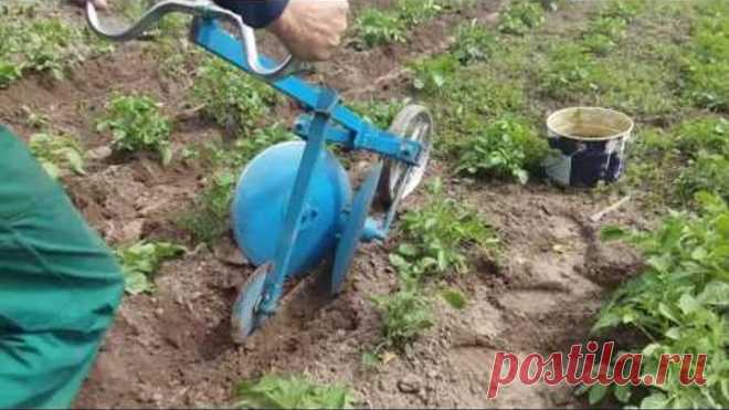 Окучник для картофеля своими руками, или как не надорвать спину