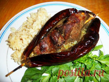 Вкусы Грузии. Мцвади в баклажанах. Мастер-класс