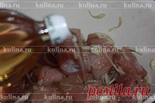 Шашлык из свиного окорока – рецепт приготовления с фото от Kulina.Ru