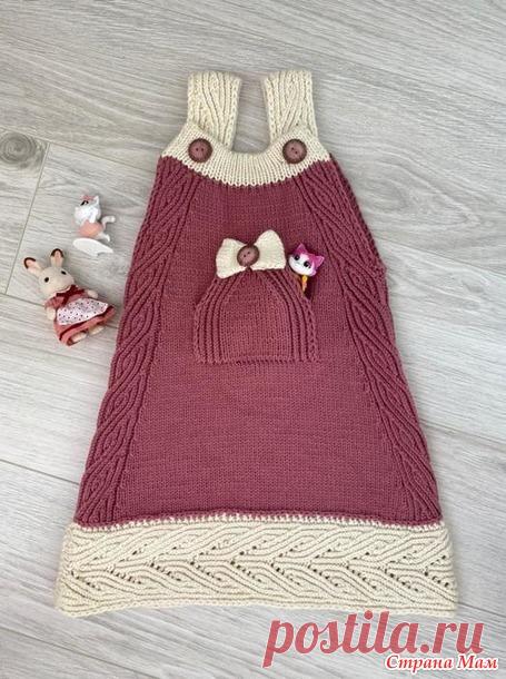 Сарафан Нежность - Вязание для детей - Страна Мам