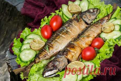 Ароматная скумбрия на мангале - Простые рецепты Овкусе.ру