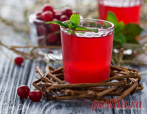 Кулинарные советы. Быстрый мастер-класс: витаминный клюквенный морс