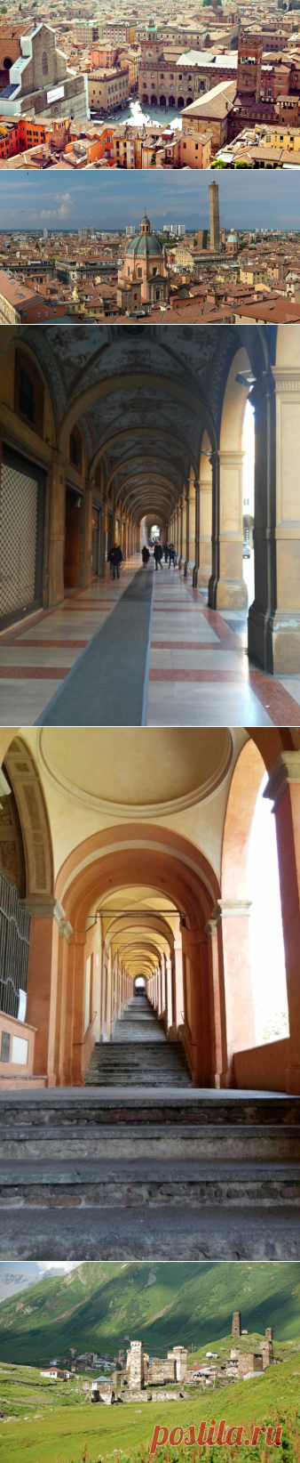 Почему Болонья красная? Город портиков и башен | Мир вокруг нас