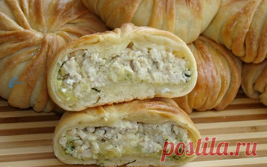 Невозможно оторваться! АРАБСКАЯ САМСА С МЯСНЫМ ФАРШЕМ И КАРТОФЕЛЕМ