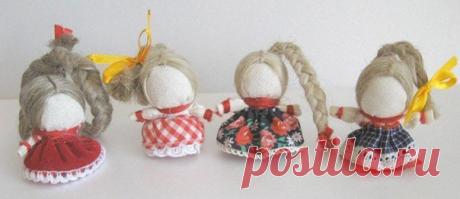 Делаем куколку на счастье