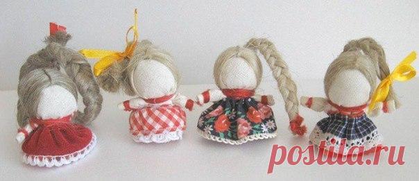 Делаем куколку на счастье