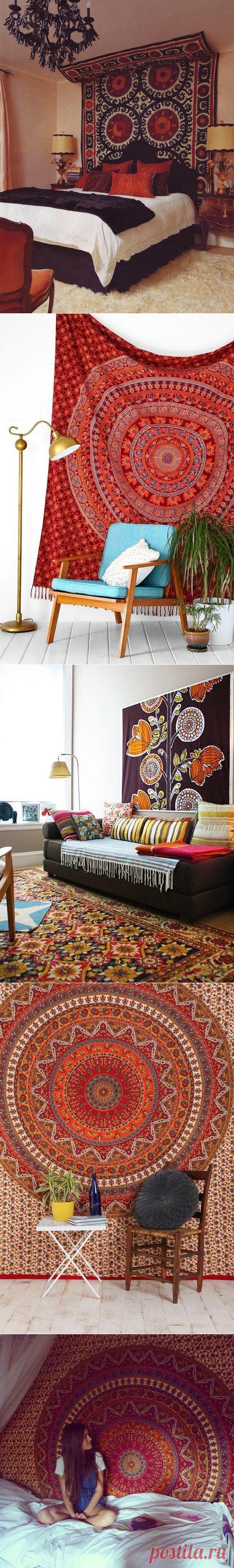 Современный подход к настенным коврам — Роскошь и уют