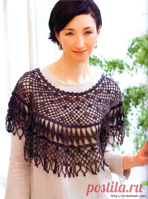 Ажурные накидочки и шальки