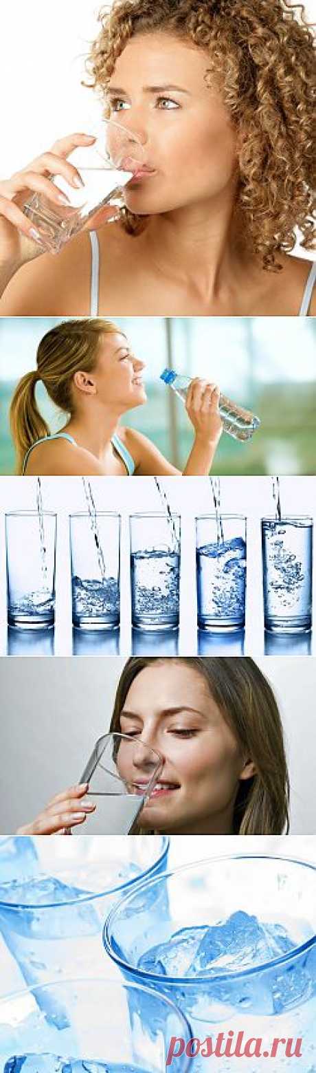 Как похудеть с помощью воды?