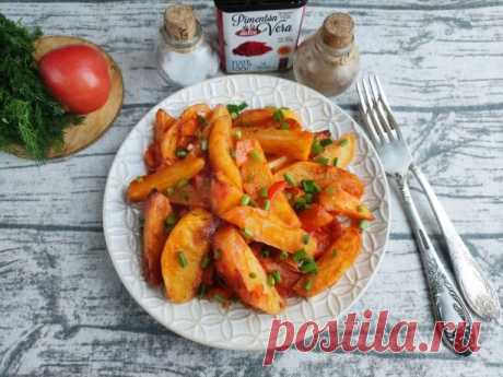 Картофель по-испански: рецепт с фото пошагово