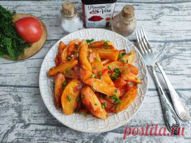 Картофель по-испански: рецепт с фото пошагово