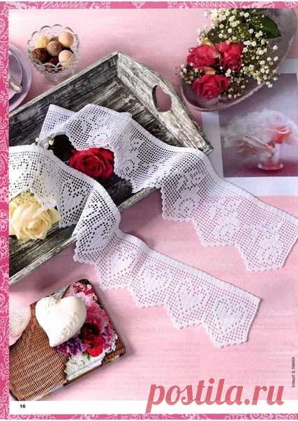 Филейные кружева крючком
