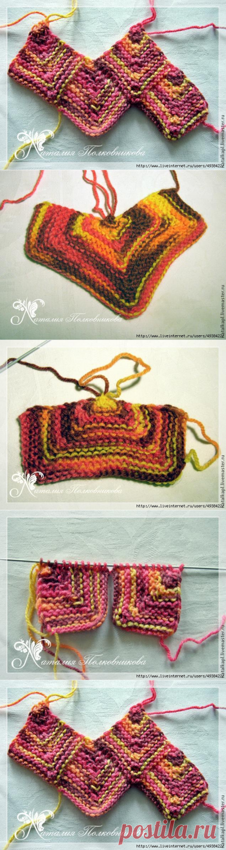 Вяжем в технике Пэчворк. Мастер-класс.