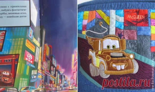 Делаем лоскутную картинку в технике шитья по бумаге - Ярмарка Мастеров - ручная работа, handmade