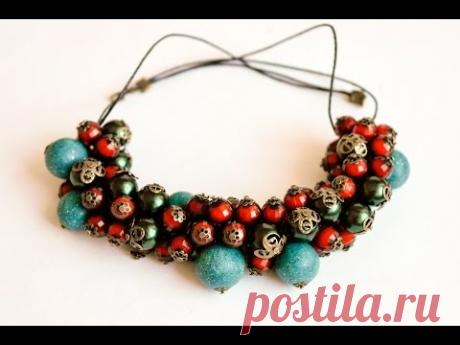 Она взяла бечёвку и несколько бусин…не думала, что это так просто!