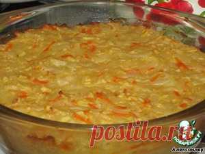 Сладкая запеканка из лапши с морковью и яблоками - кулинарный рецепт
