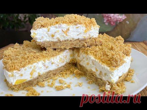 👍БЕЗ ДУХОВКИ! Торт, который  тает во рту!  Вкусно за НЕСКОЛЬКО МИНУТ!
