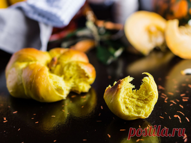 Тыквенные булочки