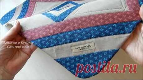 Даже опытные мастерицы не знают . Покажу хитрый способ обработки края. Patchwork sewing.