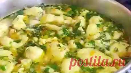 суп с клецками