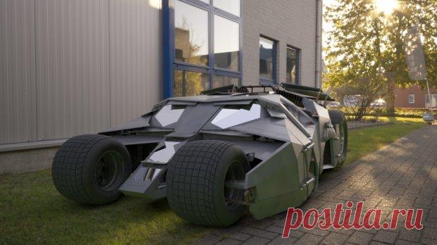 Batmobile Tumbler Free 3D Model - .obj .max - Free3D