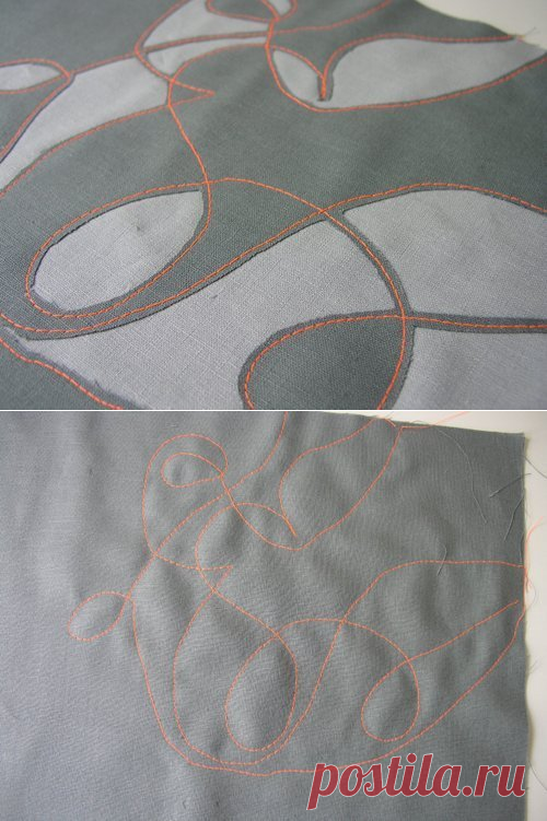 ПРОСТЕЙШАЯ ОБРАТНАЯ АППЛИКАЦИЯ (Шитье и крой) – Журнал Вдохновение Рукодельницы