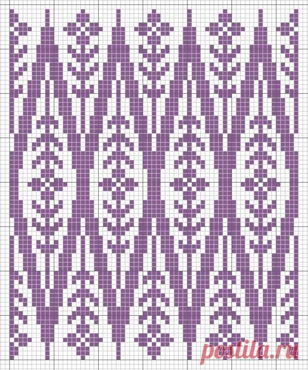 Pin by Валентина Кучук on рисунки для вязаных рукавичек | Knitting Patterns, Knitting and Pattern