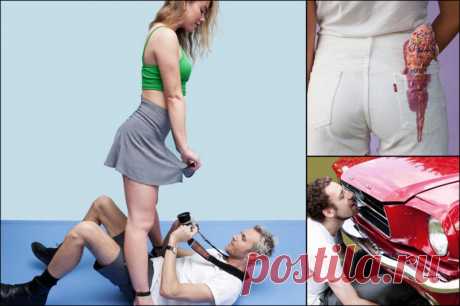 Визуализировано: 25 странных и нелепых законов в разных штатах США (26 фото) | Чёрт побери Эти законы никто не торопится отменять — да это и не нужно, так как сегодня они практически не применяются. Тем ни менее, они существуют и становятся объектами критики и насмешек. Например, со стороны фотографа Оливии Лошер, которая сняла целую серию, посвященную странным законам в разных штатах США. 1. В Массачусетсе закон запрещает делать