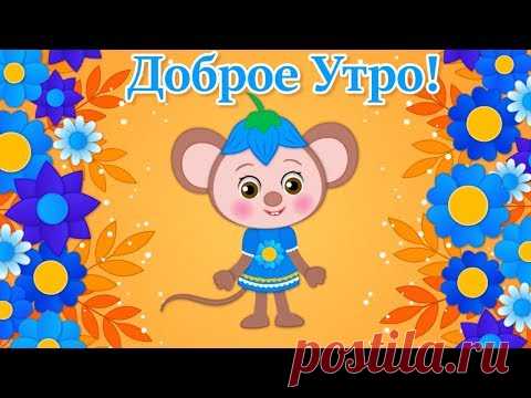 (7) Красивое Доброе Утро🌸Пожелания с Добрым Утром Прикольные🌸Доброго Утра и Хорошего Настроения - YouTube