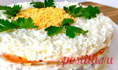 Салат Баронесса: вкуснее селедки под шубой