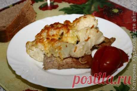 Свинина с цветной капустой
