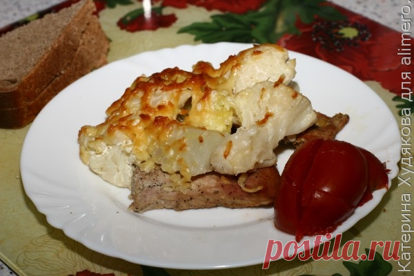 Свинина с цветной капустой