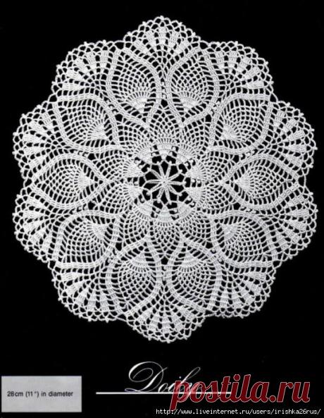 Шикарные ананасные салфетки (очень много!!!)