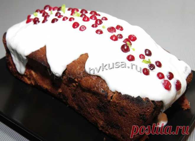 Кекс клюквенный | В поисках вкуса