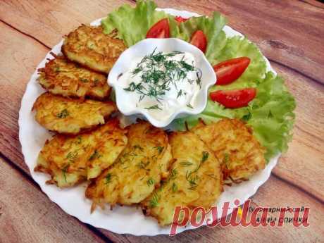 Вкусные драники из картошки – Хрустящие домашние драники