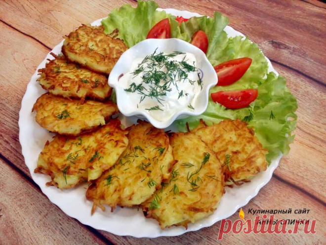 Вкусные драники из картошки – Хрустящие домашние драники