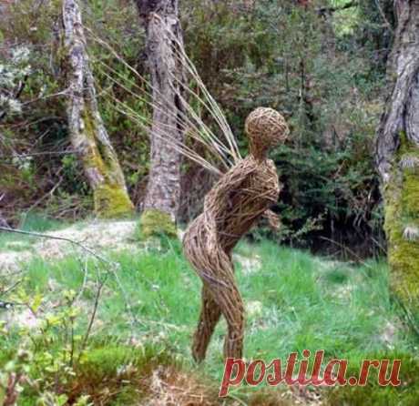 Декор из прутьев в саду: оригинальные идеи - Planetalsad