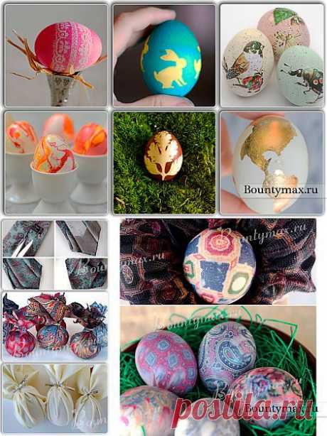 Яйца на пасху: как красиво покрасить или украсить яйца на пасху