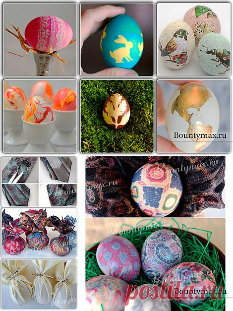 Яйца на пасху: как красиво покрасить или украсить яйца на пасху