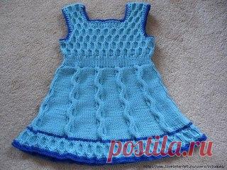 Чудесный сарафанчик

Размеры:

1-2 года (48-53 см ОГ)
Показать полностью…