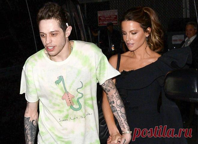 Кейт Бекинсейл познакомила Пита Дэвидсона со своими родителями | Краше Всех