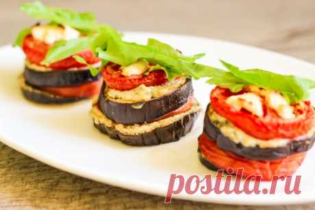 Баклажаны с помидорами / Простые рецепты