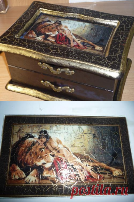 Декупаж - Сайт любителей декупажа - DCPG.RU | Ларчик для украшений