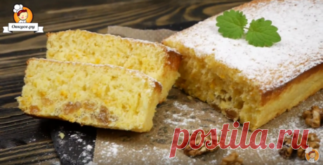 Апельсиновый кекс / Простые рецепты