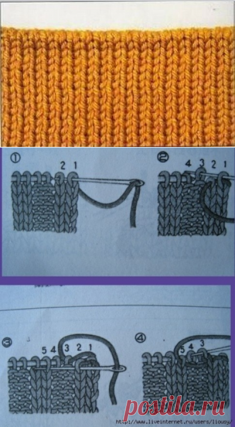 Закрываем петли красиво